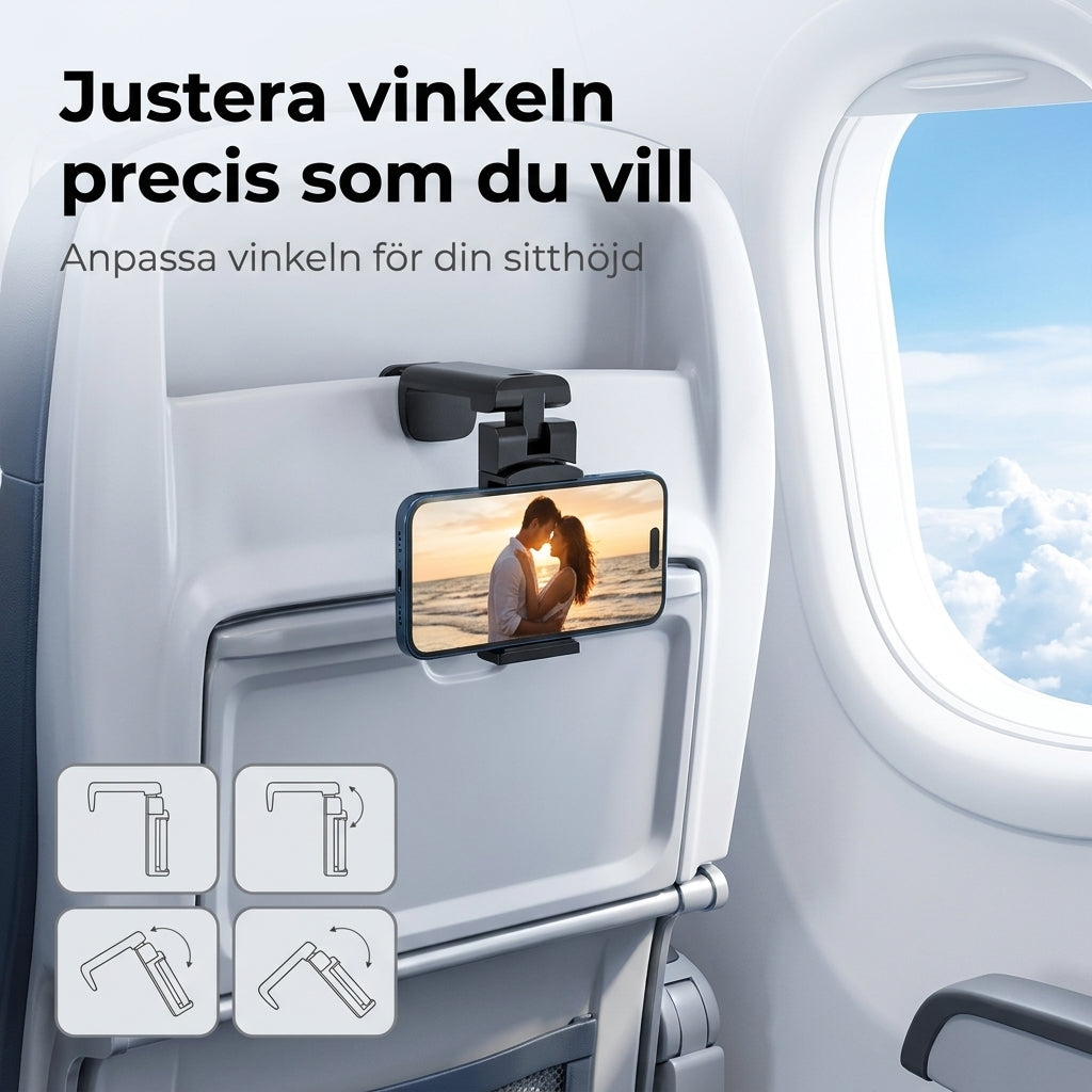 FlyGrip™ – Mobilhållaren för alla dina resor