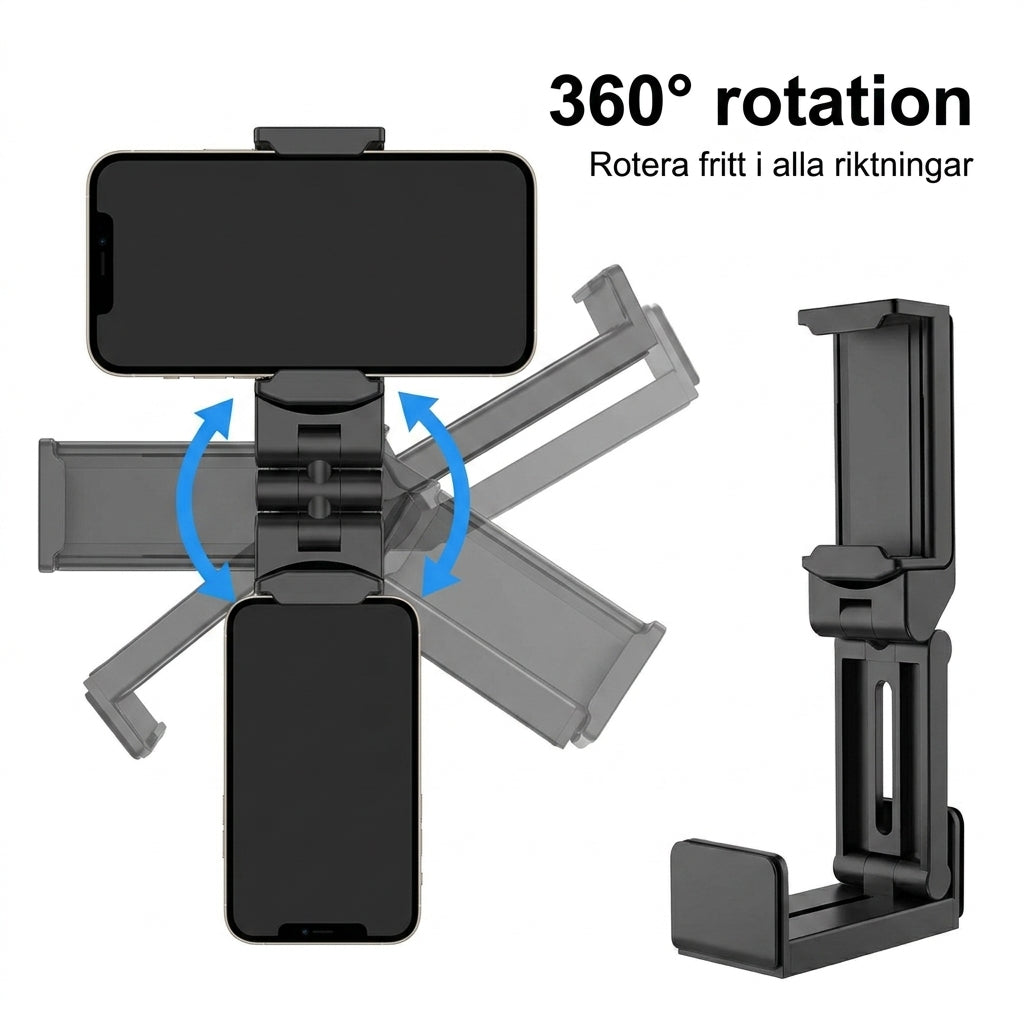 FlyGrip™ – Mobilhållaren för alla dina resor