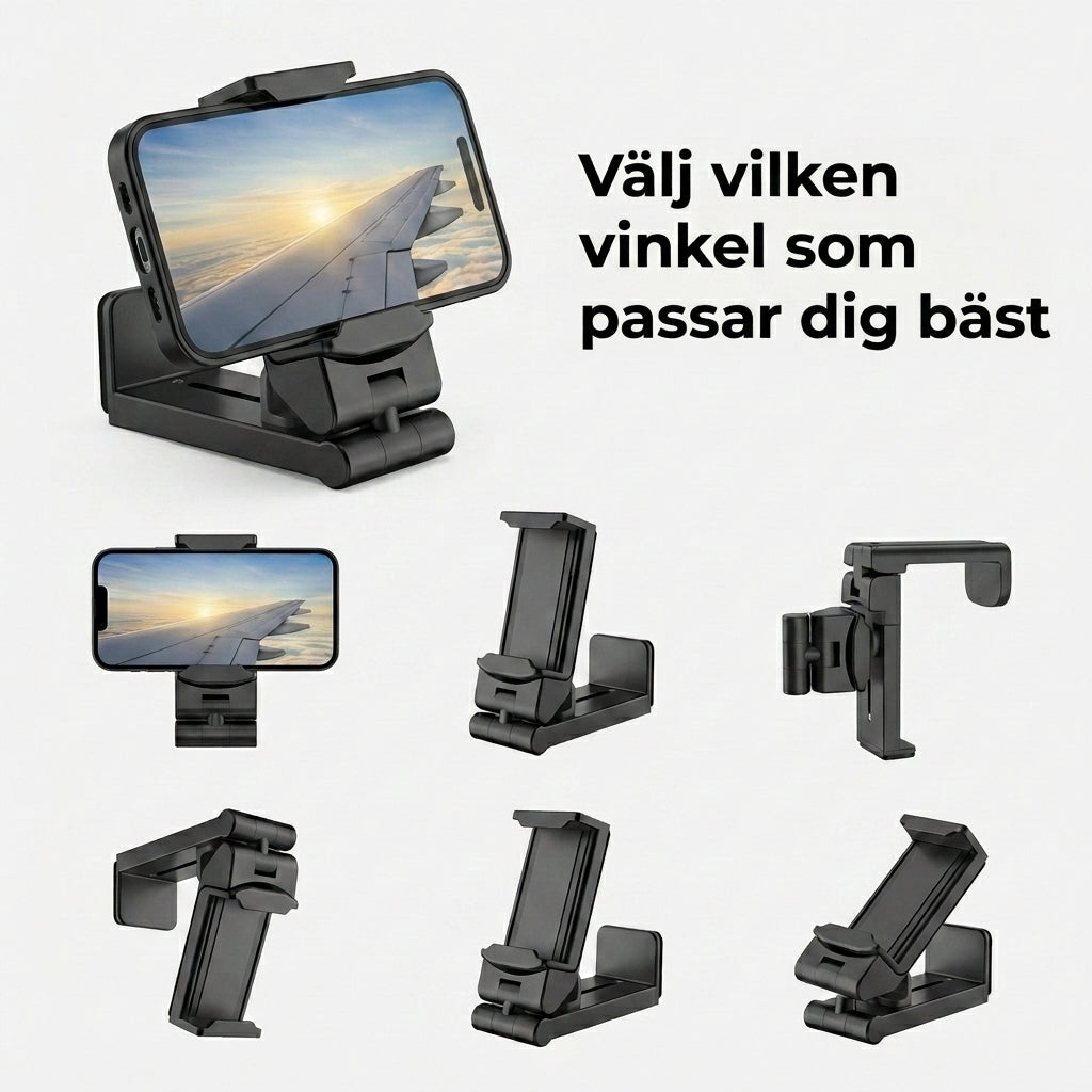 FlyGrip™ – Mobilhållaren för alla dina resor