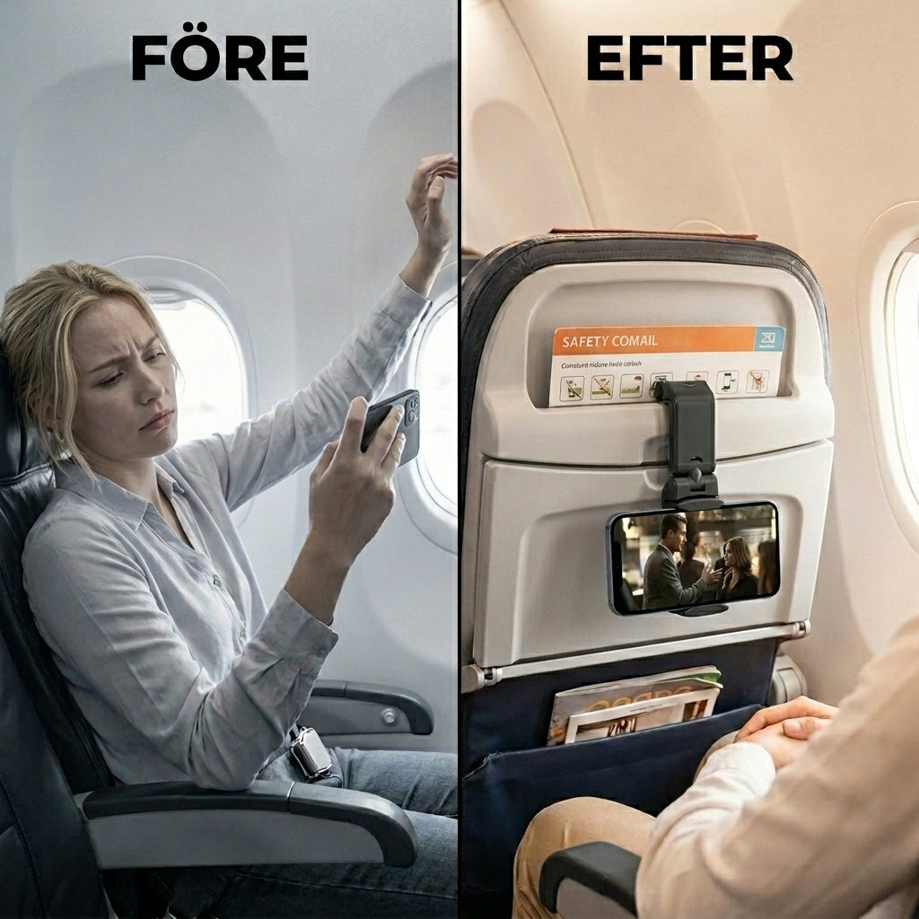 FlyGrip™ – Mobilhållaren för alla dina resor